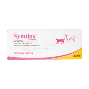 Synulox Antibiótico 250 mg 10 Tab
