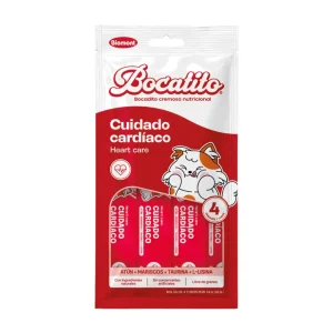 Bocatito Snack Funcional Para Gatos - Cuidado Cardiaco (Pack 4 Sachets)