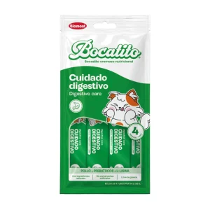 Bocatito Snack Funcional Para Gatos - Cuidado Digestivo (Pack 4 Sachets)