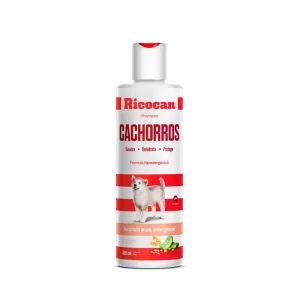 Ricocan Shampoo Cachorro Hipoalergénico Frasco 380 ml