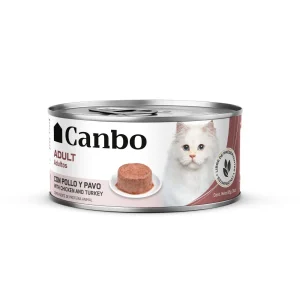 Canbo Adulto Paté Pollo y Pavo - Lata 85Gr