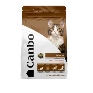 Canbo Pollo Senior 7 años a Más - Alimento Seco Gato