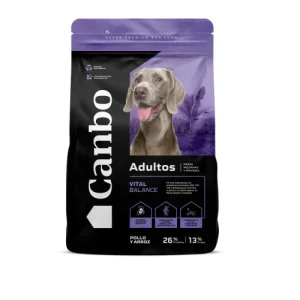 Canbo Adultos Pollo y Arroz Razas Medianas y Grandes - Alimento Seco Perro