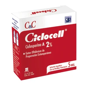 Ciclocell 2% – Vía tópica ocular