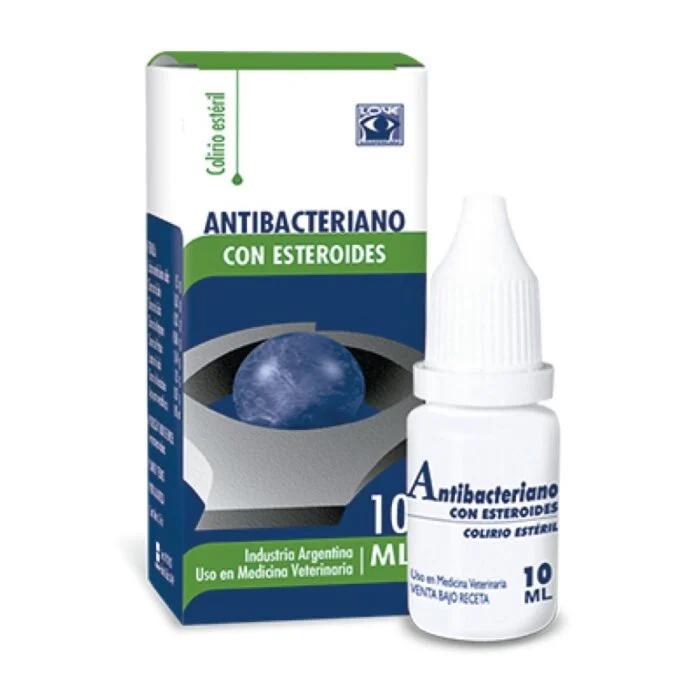 Peluland Colirio Antibacteriano con esteroides - Frasco 10 ml